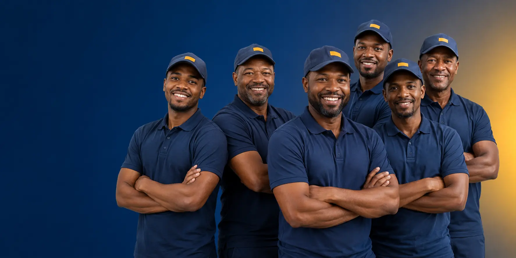 Illustrative group of local guttering professionals